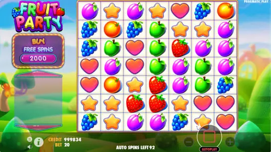 Fruit Party slot with free spins